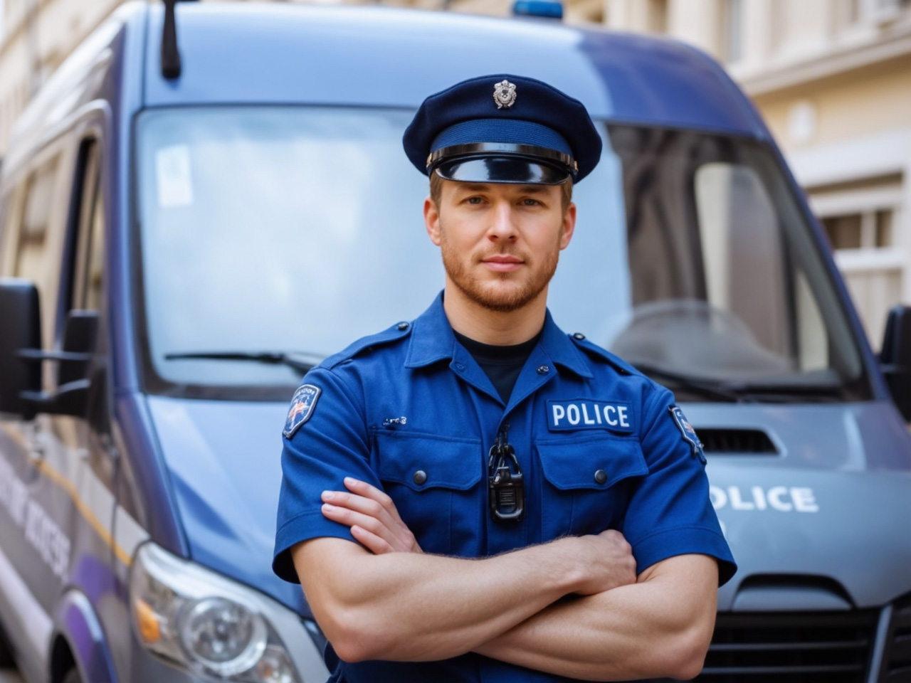 Homme policier